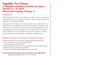 Save the Date: United for Choice